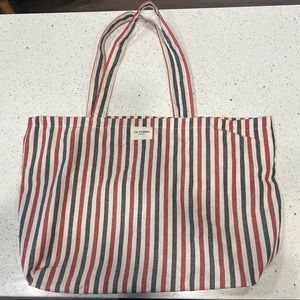 sezane/octobre 〰️ striped tote